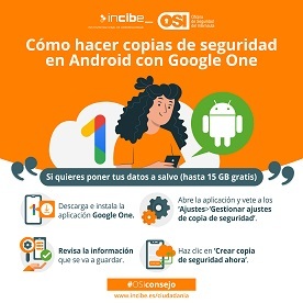 Imagen decorativa - Cómo hacer copias de seguridad en Android con Google One