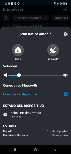 Configuración Alexa