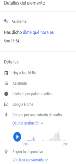 Configuración Google