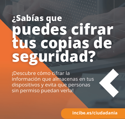 Cifrado copias seguridad