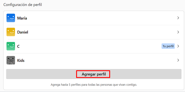 Creación perfil infantil Netflix