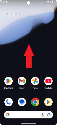 Pantalla principal Android