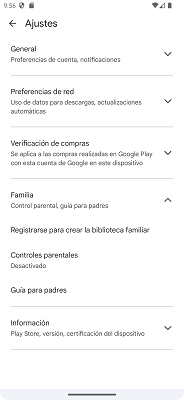 Ajustes generales Android