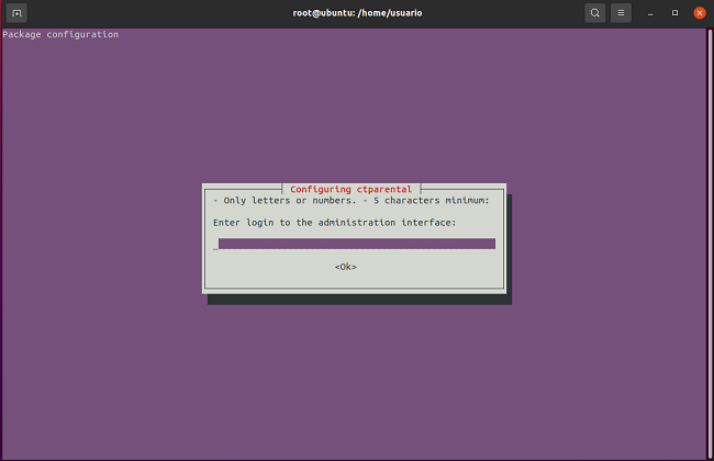 Instalación CTparental