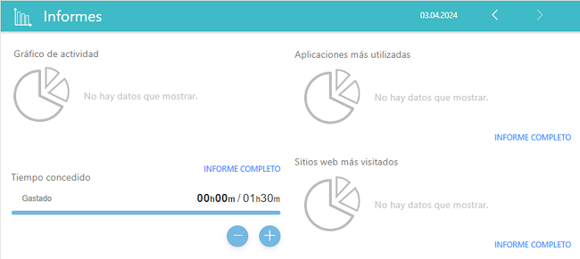 Informes ESET Control Parental