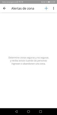 Determinar zonas Family Locator