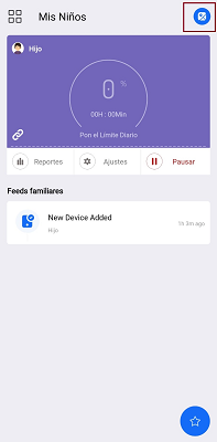 Localización menor FamilyTime