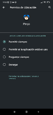 Permiso de la ubicación FindMyKids