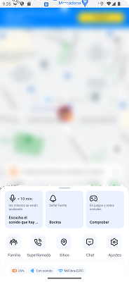 Ubicación en tiempo real FindMyKids