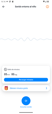 Sonido entorno del niño FindMyKids