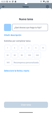 Añadir nueva tarea FindMyKids