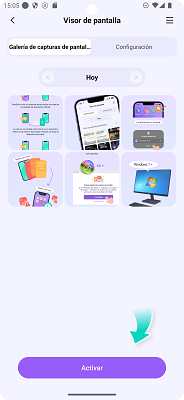 Visor de pantalla FamiSafe