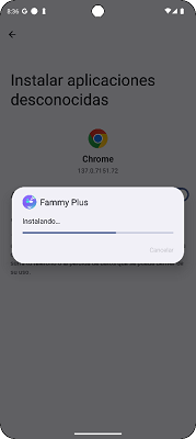 Permiso instalación FamiSafe