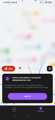 Compartir ubicación FamiSafe
