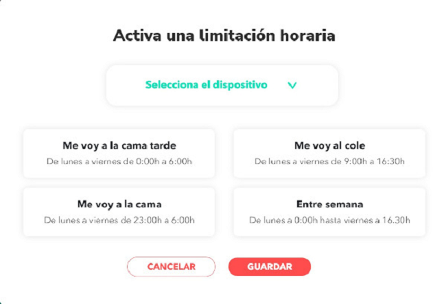 Activar limitaciones horarias Gatchan