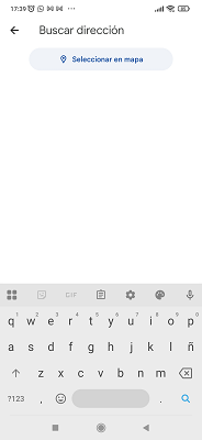 Buscar dirección Google Family Link