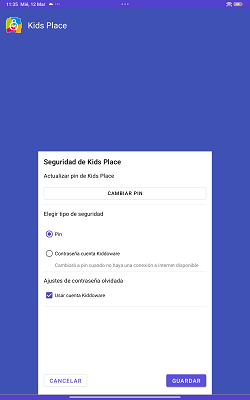 Seguridad KidsPlace