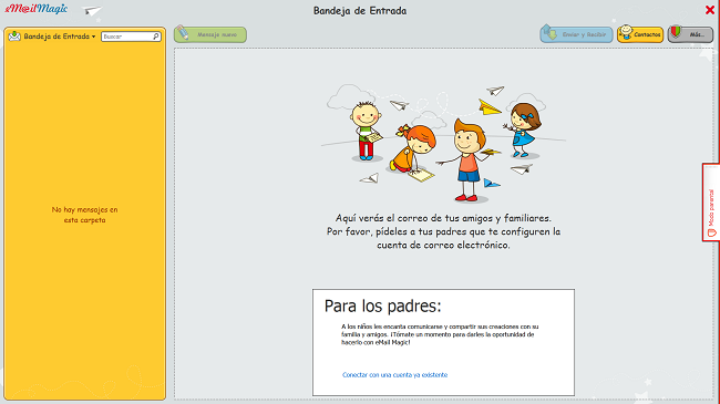 Configuración de correo electrónico Magic Desktop