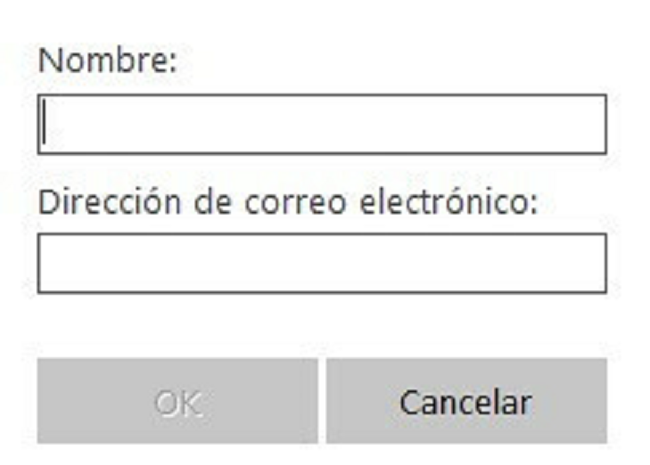 Añadir contacto correo electrónico Magic Desktop