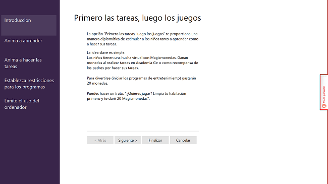 Límites de uso Magic Desktop