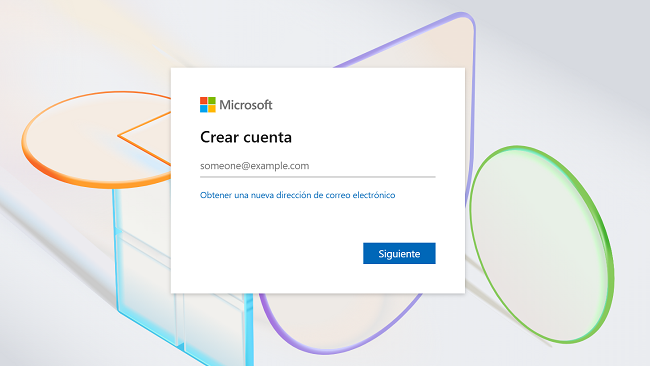Inicio de sesión Microsoft