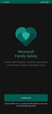 Comenzar la configuración Microsoft
