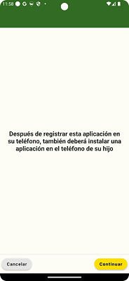 Mensaje de instalación MMGuardian