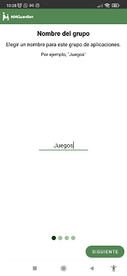 Nombre del grupo MMGuardian