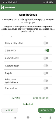 Apps de grupo MMGuardian