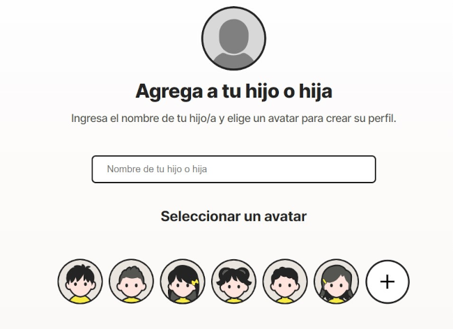 Agregar hijo o hija en Norton Family