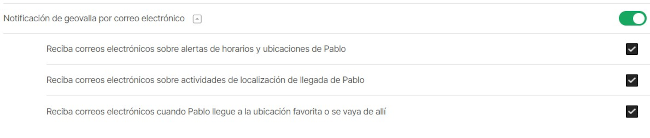 Alertas de Norton Family