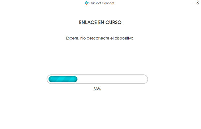 Carga del enlace en curso OurPact