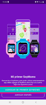 Agregar el primer dispositivo SoyMomo Space 4G