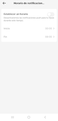 Horario de notificaciones push de TikTok