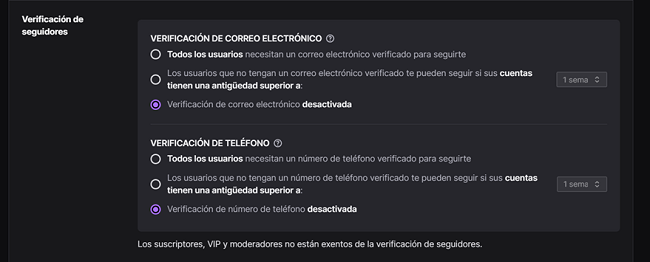 Verificar seguidores Twitch