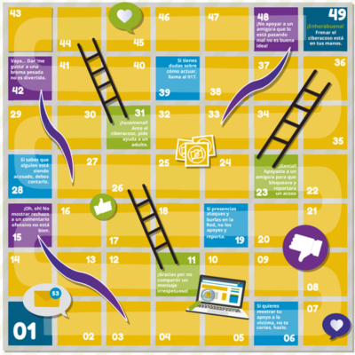 La escalera de Internet: tolerancia cero al ciberacoso