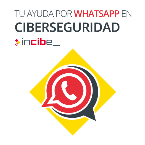 Dirigirse a WhatsApp para recibir ayuda en Ciberseguridad