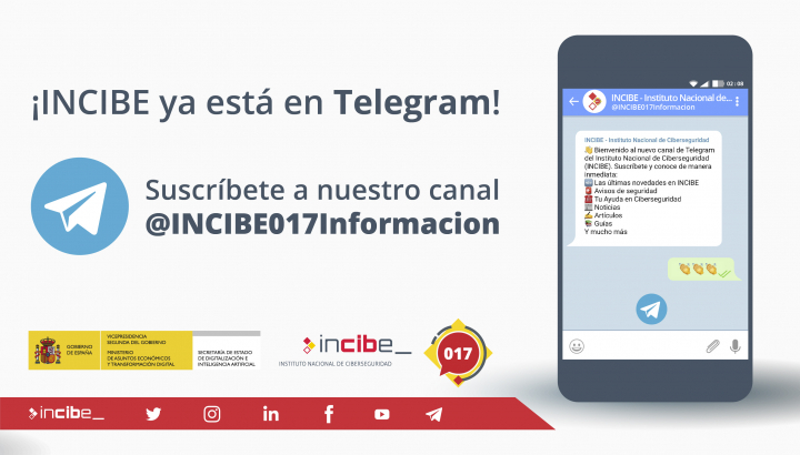 INCIBE_Telegram