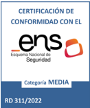 Certificado de Conformidad con el Esquema Nacional de Seguridad (ENS) RD 3/2010